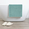 thumbnail image 2 of Mainstays Aqua Chenille Noodle Bath Rug 17"x24", One Piece, 2 of 7