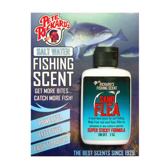 Pete Rickard's Saltwater Sand Flea Fishing Scent Attractant Pompano Surf Scent