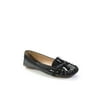 Pre-owned|Kate Spade New York Womens Patent Leather Slip On Loafers Black Size 7