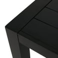 thumbnail image 6 of Combes Aluminum Outdoor Dining Table, Black, 6 of 7