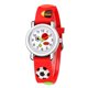 thumbnail image 1 of Reloj de cuarzo con diseño de fútbol para niños, deportivo, de moda y tendencia en relieve, ideal como regalo., 1 of 3
