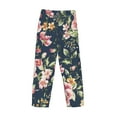 thumbnail image 5 of Balery Men'S Vintage Floral Pants,Sleepwear Pants,Pajama Pants,Pj Bottoms Drawstring And Pockets-X-Large, 5 of 9