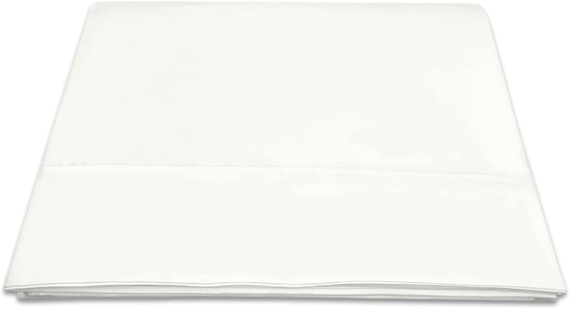 Soft 400 Thread Count Cotton King Flat Sheets , Long Staple Cotton Smooth Sateen Flat Sheet Bed