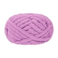 thumbnail image 1 of Hilo grueso y grueso Relleno de crochet Hecho a mano perfecl Hilo de lana Violeta claro, 1 of 8