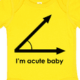 thumbnail image 4 of Inktastic I'm Acute Baby Funny Math Pun Boys or Girls Baby Bodysuit, 4 of 5