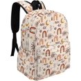 thumbnail image 2 of Boho Backpack for Boys Kids Girls School Bag 16 Inch Cartoon Boho Bookbag Travel Backpack, 2 of 6