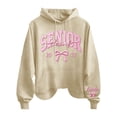 thumbnail image 4 of Sweatshirt for Women Printed Hoodie Class Of 2027 Hooded Sweatshirt for Graduation Year and Christmas, 4 of 4