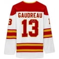 thumbnail image 3 of Framed Johnny Gaudreau Calgary Flames Autographed White Fanatics Breakaway Jersey - Fanatics Authentic Certified, 3 of 4