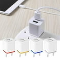 thumbnail image 4 of Leadingstar USB Double Wall Fast Charger Adapter 1A 2A 5V for Android / Galaxy / iPhone, 4 of 4