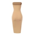 thumbnail image 4 of FashionMille Women's Casual Basic Slim Fit Sleeveless Tube Sexy Strapless Bodycon Midi Dress, 4 of 5