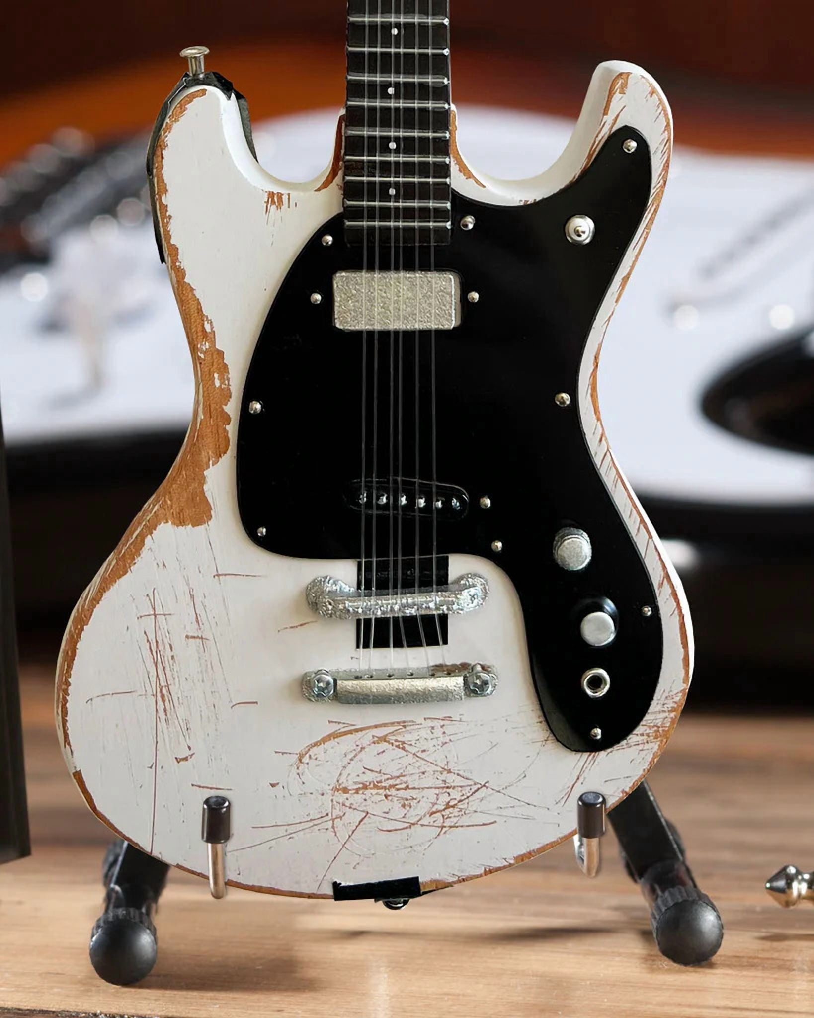 Johnny Ramone Signature 1965 Mosrite Ventures II 10 Inch Miniature Guitar