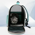 thumbnail image 4 of Cat Bag Large-Capacity Pet Supplies, Cat Out Portable Space Bag, Sun-Proof Breathable Pet Bag  Blue, 4 of 10