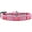 Light Pink, variant on Mirage Pet Products Pink Glitter Bow Widget Dog Collar