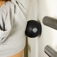 thumbnail image 4 of Bola de Masaje Negra Serious Steel Fitness 5 Pulgadas Liberación de Nudo Muscular de Tejido Profundo, 4 of 7