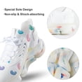 thumbnail image 7 of Sugar Candy Walking Shoes for Men Woman Lightweight Tennis Fashion Elastic Sports Shoes Cushion Basketball Shoes, 7 of 7