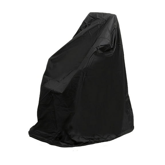 XEEZ Waterproof Wheelchair Cover for Storage and Outdoor Protection - Durable Oxford Fabric, All-Weather Guard against Rain, Wind, Dust, Sun, UV - Universal Fit Electric & Manual Wheelchairs, Black