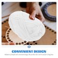 thumbnail image 4 of Shisuyan Fils Tressés pour Artisanat Crochet Blanc 4 Rouleaux 6.3x2.4 Po, 4 of 9