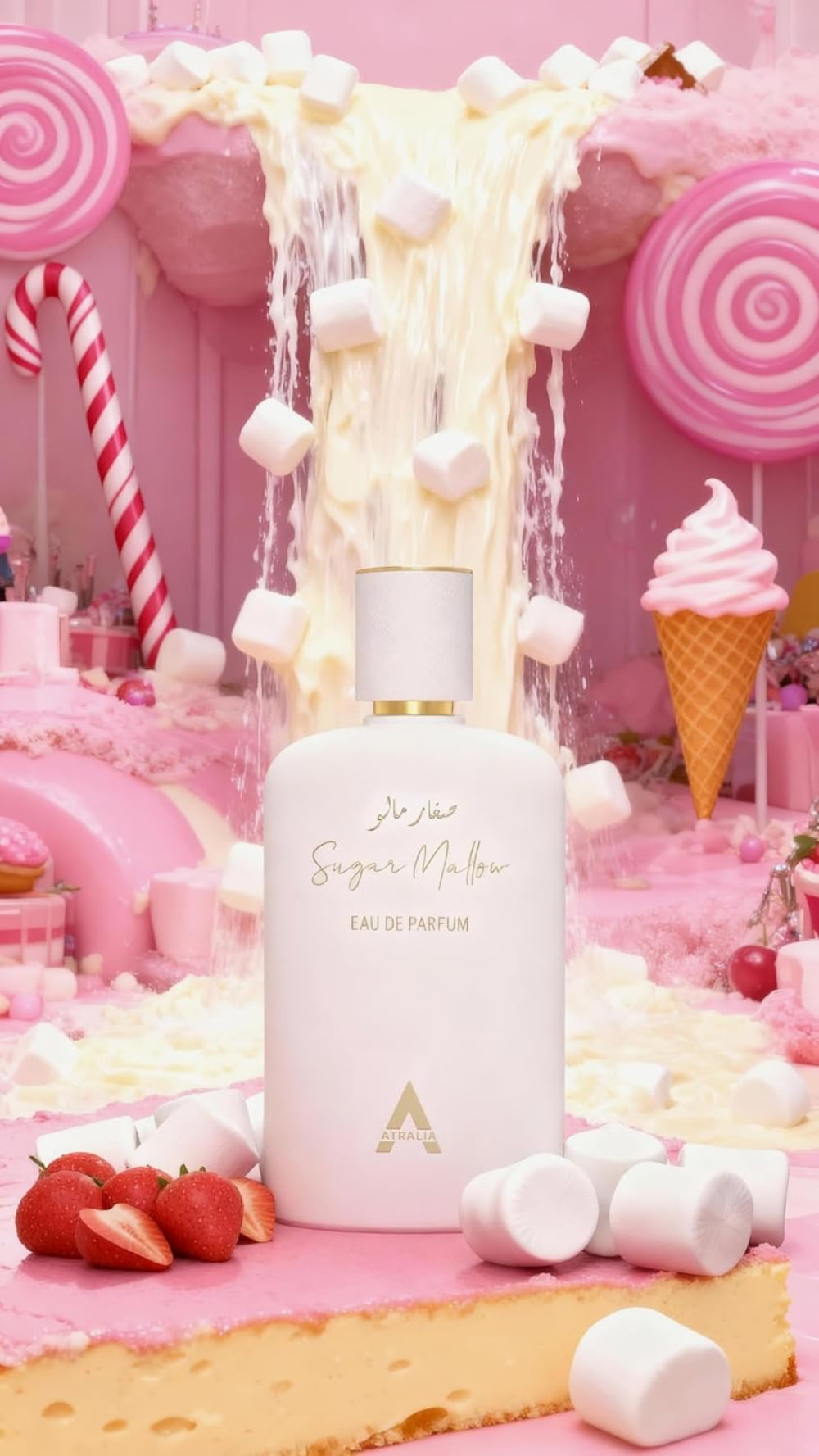 Atralia Sugar Mallow Eau de Parfum 100ml | Sweet Marshmallow