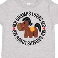 thumbnail image 4 of Inktastic My Gramps Loves Me Childs Horse Boys or Girls Toddler T-Shirt, 4 of 5