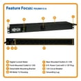 thumbnail image 6 of Tripp Lite 1U Rackmount 1.4kW Single-Phase Metered PDU w/ 13 Outlets, 6ft Cord, 6 of 6