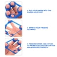 thumbnail image 4 of Expander Finger Stretcher, Resistance Belt Finger Trainer, Light Weight For Exercise Hand Finger Strength, 4 of 8