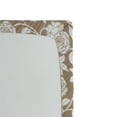 thumbnail image 3 of Ambesonne Springtime Fitted Sheet, Minimalist Boho Garden, Queen Size, Warm Taupe Off White, 3 of 5