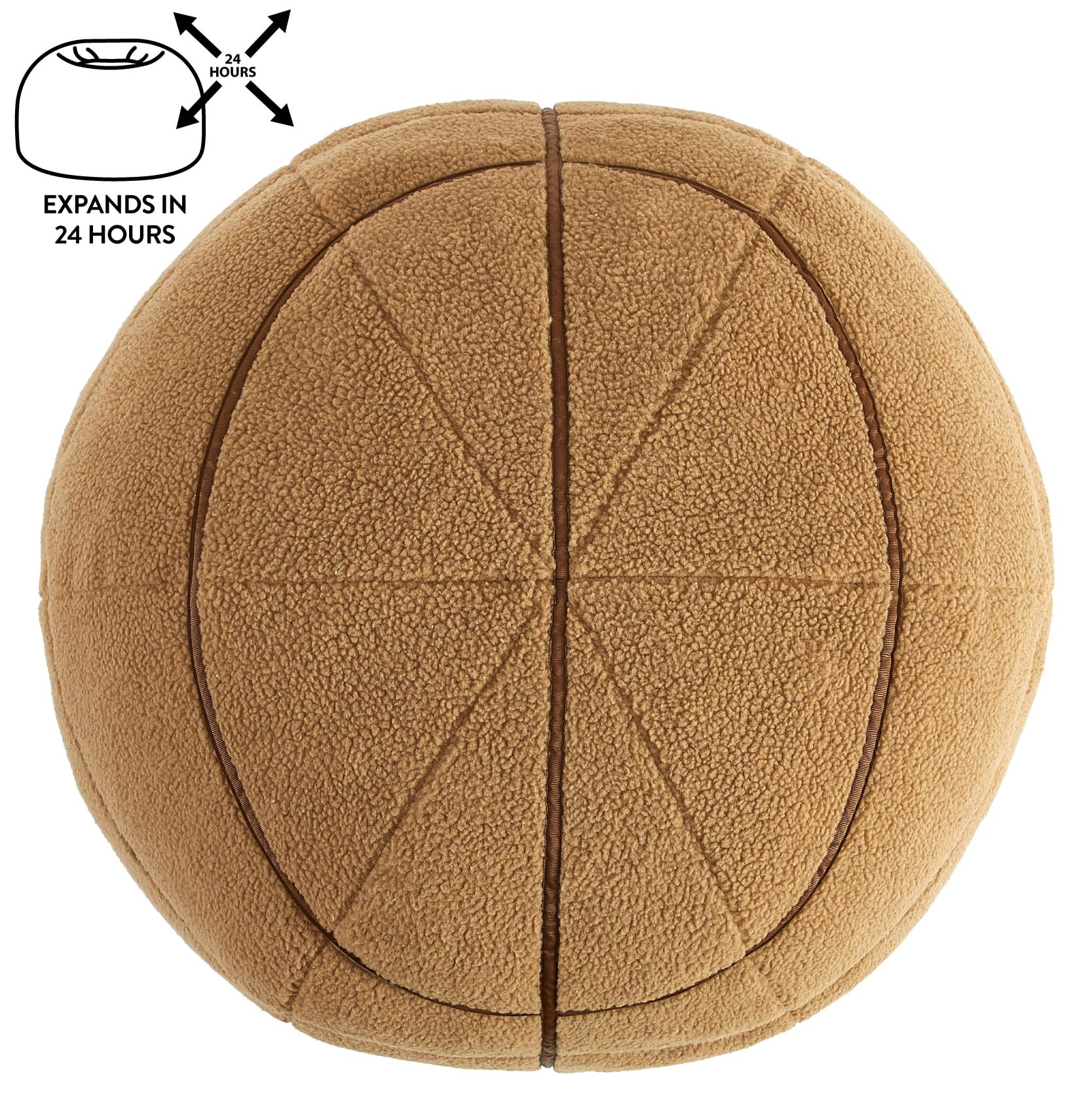 Room Revival Courtside Kids & Tween Bean Bag Chair, Basketball