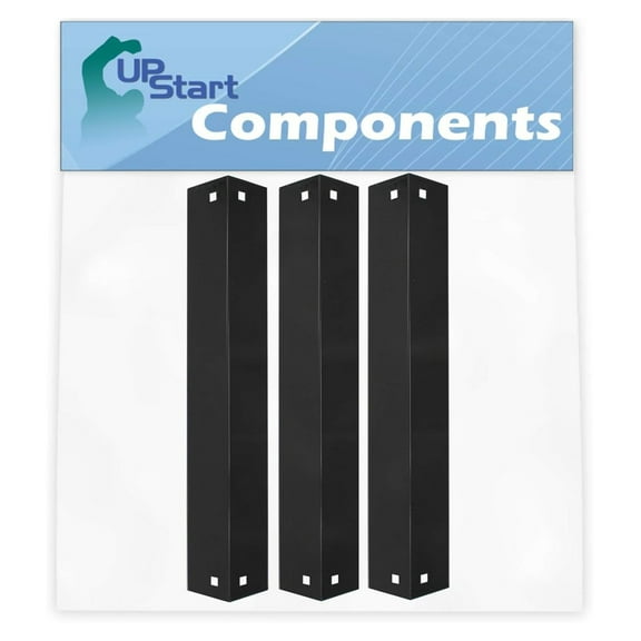 3-Pack BBQ Grill Heat Shield Plate Tent Replacement Parts for Chargriller 5050, 3001, 3030, 4000, 3008, 5252- Compatible BBQ Flame Tamer, Guard, Deflector, Flavorizer Bar, Bar, Burner Cover