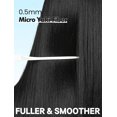 thumbnail image 3 of Long Straight Layered Wigs with Bangs Black Wigs for Women 4x2 Realistic  Scalp Put  and Go Glueless Wigs Synthetic Wig Heat Resistant Fiber Daily Use ( Black, 26Inch), 3 of 6