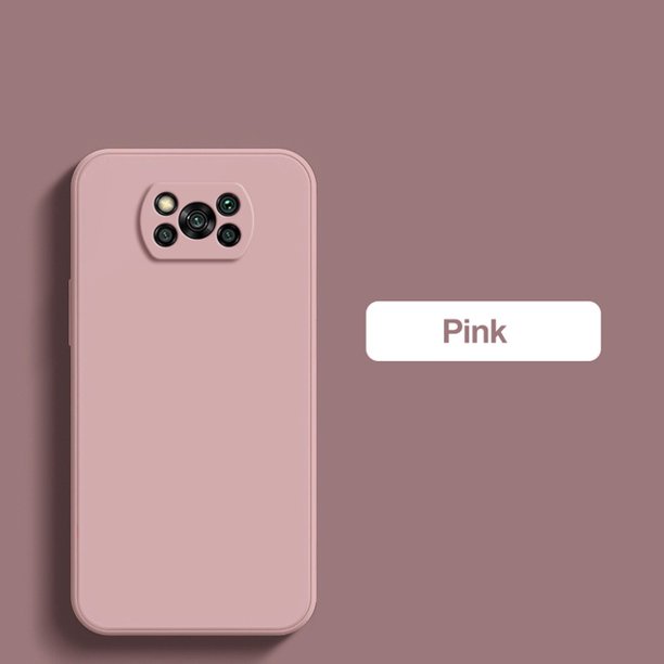 Poco X3 Pro Pocox3 Funda Cuadrada De Silicona Líquida Protector De Lente De Cámara Cubierta Suave Para Xiaomi X 3 NFC