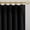 Black-40"W x 63"L (Pack of 2), variant on Pinch Pleated Linen Blend Curtains Burnt Orange 40"W x 96"L (Pack of 2) Light Filtering Use for Bedroom Living Room