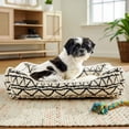 thumbnail image 2 of Vibrant Life Boho Bolster Pet Bed, Black and Cream, 27 in x 21 in, 2 of 6