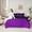 Black Purple, variant on jejeloiu Neon Geometric Stripe 7-Piece Twin Bedding Sets,Green Lines Bedding Comforter Set For Adults Reversible