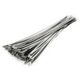 thumbnail image 2 of Brida para cables de acero inoxidable de 50 x 500 mm, brida para cables de metal, cierre de brida, cabezal de tubo de escape, 2 of 14
