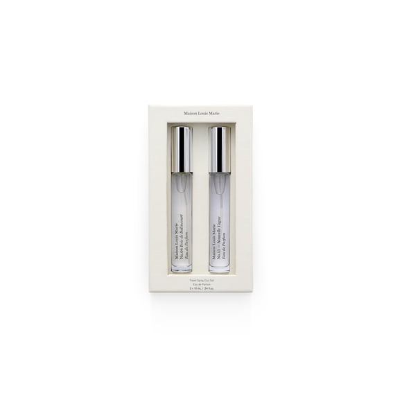 Set dúo de aerosoles de viaje Louis Marie de Perfume Maison, n.º 4 y n.º 13