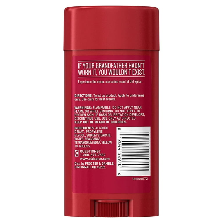 Old Spice Classic Antiperspirant Deodorant for Men, Original Scent