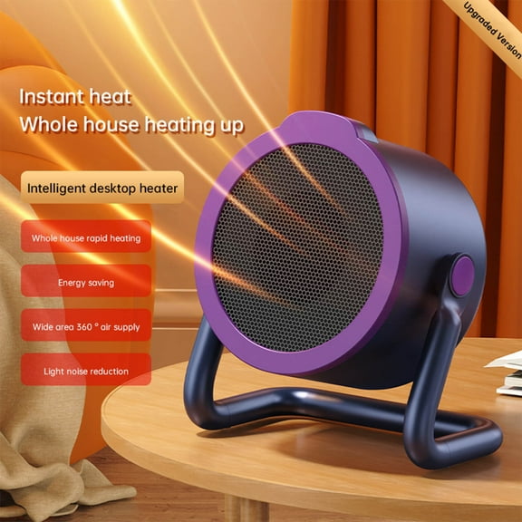 Portable Heater under $5! Cagogo 2025 Compact Desktop Heater, Rapid Heating Personal Warmer, Efficient Home Office Heater, Portable Dorm Room Heater, Energy Saving Electric Heater, Small Space