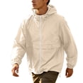 thumbnail image 3 of Danhjin Men's Sun Protection Jackets Hooded Long Sleeve Outerwear Fishing Hiking Lightweight Full Zipper Jackets, 3 of 10