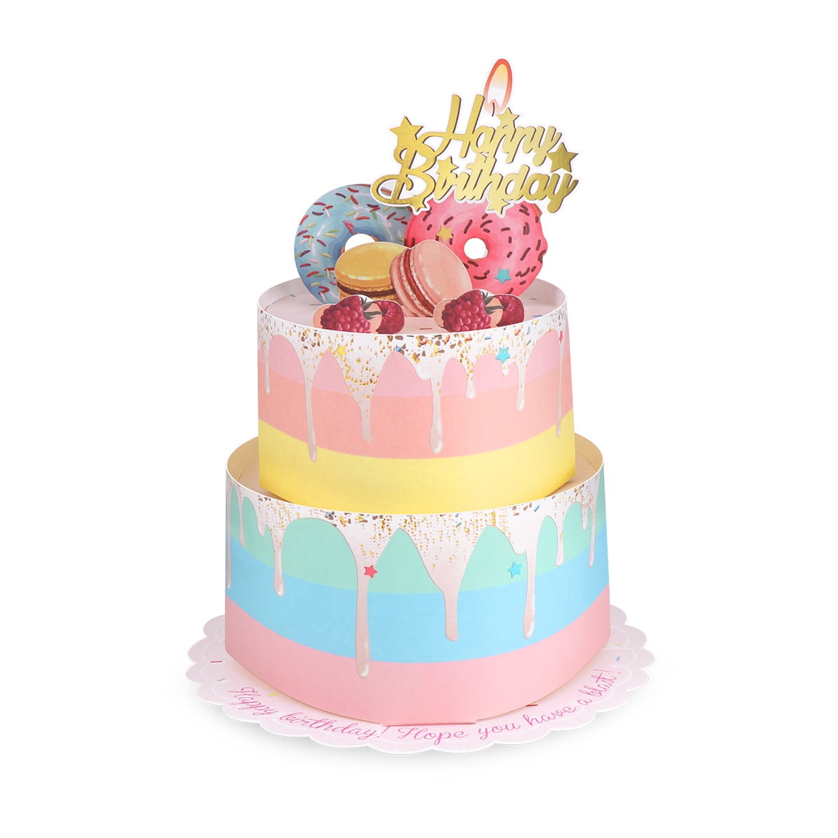Rainbow Layer Cake – TEN TO THREE BAKERY