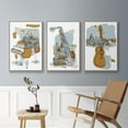 thumbnail image 5 of Rehearsal I - Framed Premium Gallery Wrapped Canvas L Frame 3 Piece Set - Ready to Hang, 5 of 9