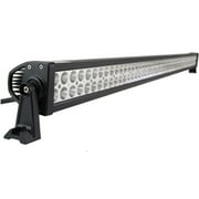 52" 300W LED Light Bar+Mounting Brackets For 97-06 Jeep TJ Wrangler Steel 4"18W"