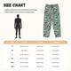 thumbnail image 3 of Balery Green Leopard Pantalones de pijama para mujer, pijamas ultraligeros, pantalones de estar por casa-XX-Large, 3 of 6