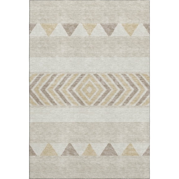 Dalyn Rugs Premium Machine Washable Mayfield AMF965 Beige 2'6" x 3'10" Rug