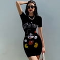 thumbnail image 2 of Sexy Summer Dresses Woman 2023 Slim Fit Minnie Mouse Tight Women's Summer Dress Cartoon Mickey Fashion Disney Print Casual TopXXXL Gao Jinjia LED, 2 of 2