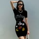thumbnail image 2 of Sexy Summer Dresses Woman 2023 Slim Fit Minnie Mouse Tight Women's Summer Dress Cartoon Mickey Fashion Disney Print Casual TopM Gao Jinjia LED, 2 of 2
