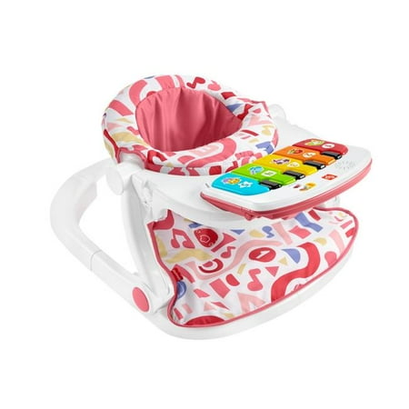 Product photo of Fisher-Price HNV22 Fisher-Price Kick & Play Deluxe Sit-Me-Up Seat Pink in As Is condition