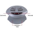 thumbnail image 3 of Professional Nail Dryer,Air Nail Dryer for Both Hands and Feet,400W Air Nail Fan Blow Dryer for Regular Nail Polish Automatic Sensor Warm Cool Breeze Home and Salon Use Grey US Plug 110V, 3 of 9