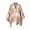 Khaki, variant on Women Winter Warm Oversized Lattice Printing Blanket Cape Wraps Shawl Cardigans