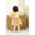 thumbnail image 4 of Body sin mangas con volantes y tul para niña de 0 a 3 m, amarillo, 4 of 6