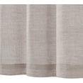 thumbnail image 4 of Linen Textured Short Curtains Kitchen Tiers Solid Color Cafe Drapes Rod Pocket, 4 of 15